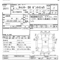 Mitsubishi CANTER лот № 2511 оценка 3  с аукциона в Японии 6
