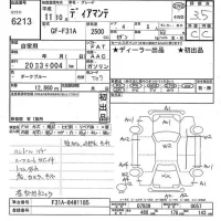 Mitsubishi DIAMANTE лот № 6213 оценка 3.5  с аукциона в Японии 11