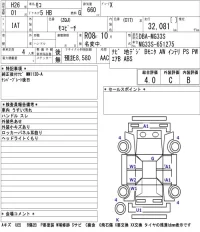 Nissan MOCO лот № 3035 оценка 4  с аукциона в Японии 5