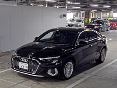 Audi A3  с аукциона в Японии