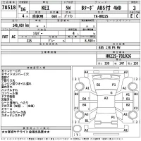 Suzuki KEI лот № 78518 оценка 3  с аукциона в Японии 2