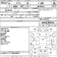 Toyota PORTE лот № 78521 оценка RA  с аукциона в Японии 2
