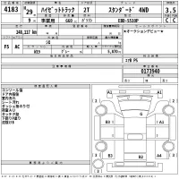 Daihatsu HIJET TRUCK лот № 4183 оценка 3.5  с аукциона в Японии 2