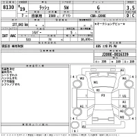 Toyota RUSH лот № 8130 оценка 3.5  с аукциона в Японии 2