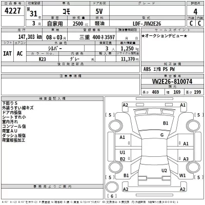 Isuzu COMO  с аукциона в Японии