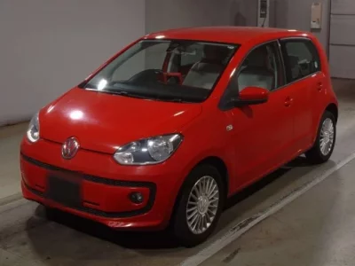 Volkswagen UP  с аукциона в Японии