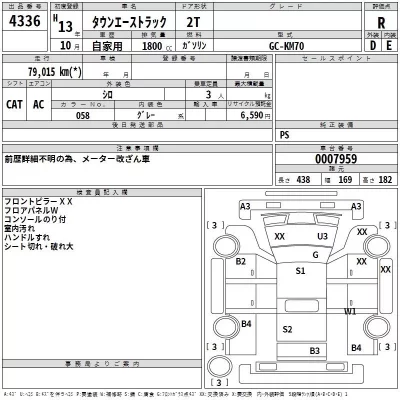Toyota TOWN ACE TRUCK  с аукциона в Японии