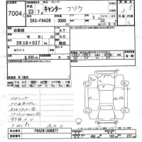 Mitsubishi CANTER лот № 7004 оценка 3.5  с аукциона в Японии 6