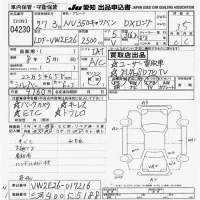 Nissan CARAVAN VAN лот № 4230 оценка 3.5  с аукциона в Японии 9
