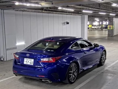 Lexus RC  с аукциона в Японии