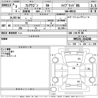 Mazda FLAIR WAGON лот № 30013 оценка 3.5  с аукциона в Японии 2
