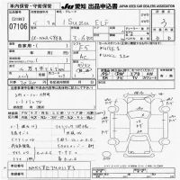 Isuzu ELF лот № 7106 оценка 3  с аукциона в Японии 2