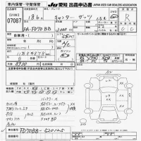 Mitsubishi CANTER лот № 7087 оценка R  с аукциона в Японии 9