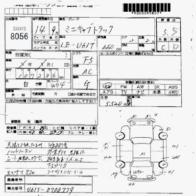 Mitsubishi MINICAB TRUCK  с аукциона в Японии