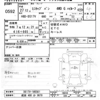Mitsubishi MINICAB VAN лот № 592 оценка 4  с аукциона в Японии 5