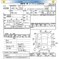 Honda LIFE лот № 4338 оценка 3  с аукциона в Японии 5