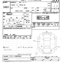 Honda ACCORD лот № 5481 оценка 3.5  с аукциона в Японии 5