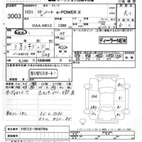 Nissan NOTE лот № 3003 оценка R  с аукциона в Японии 7