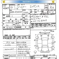 Toyota HARRIER лот № 4347 оценка RA  с аукциона в Японии 5