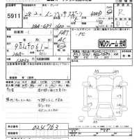 Subaru IMPREZA лот № 5911 оценка R  с аукциона в Японии 4
