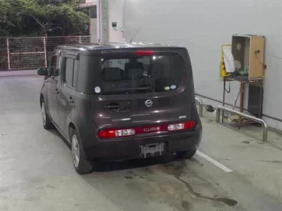 Nissan CUBE  с аукциона в Японии