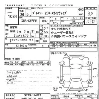 Mazda PREMACY лот № 1084 оценка 3.5  с аукциона в Японии 1