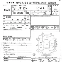 Toyota VOXY лот № 5026 оценка R  с аукциона в Японии 7
