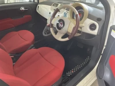 Fiat 500  с аукциона в Японии