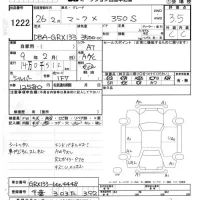 Toyota MARK X лот № 1222 оценка 3.5  с аукциона в Японии 5