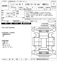 Mercedes-Benz C CLASS лот № 5092 оценка 4  с аукциона в Японии 6