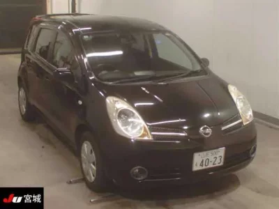 Nissan NOTE  с аукциона в Японии