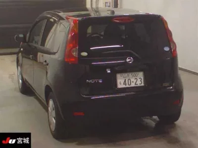 Nissan NOTE  с аукциона в Японии