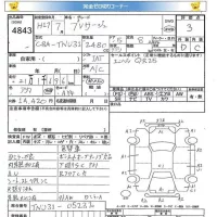Nissan PRESAGE лот № 4843 оценка 3  с аукциона в Японии 5