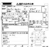 Mitsubishi CANTER лот № 6007 оценка 3  с аукциона в Японии 5