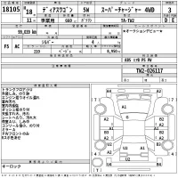 Subaru GOLF ALLTRACK лот № 18105 оценка 3  с аукциона в Японии 2
