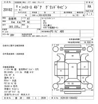 Toyota HIACE лот № 20182 оценка RA  с аукциона в Японии 4