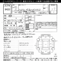 Toyota LAND CRUISER лот № 8420 оценка 3.5  с аукциона в Японии 8