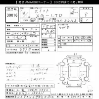 Suzuki SWIFT лот № 30016 оценка R  с аукциона в Японии 8
