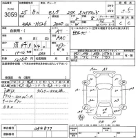 Nissan SERENA лот № 3059 оценка 3.5  с аукциона в Японии 5