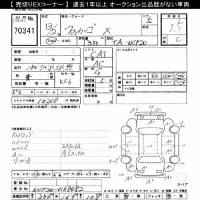 Toyota FUNCARGO лот № 70341 оценка 3.5  с аукциона в Японии 7