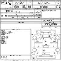 Toyota DYNA лот № 63514 оценка 3  с аукциона в Японии 2