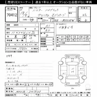 Toyota HARRIER лот № 70412 оценка 3.5  с аукциона в Японии 6
