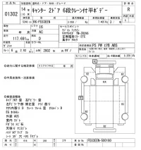 Mitsubishi CANTER лот № 1302 оценка R  с аукциона в Японии 10