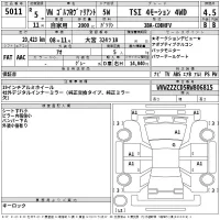 Volkswagen GOLF VARIANT лот № 5011 оценка 4.5  с аукциона в Японии 2