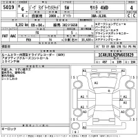 Chrysler JEEP WRANGLER лот № 5019 оценка 4  с аукциона в Японии 2
