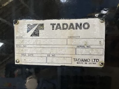 TADANO CRANE