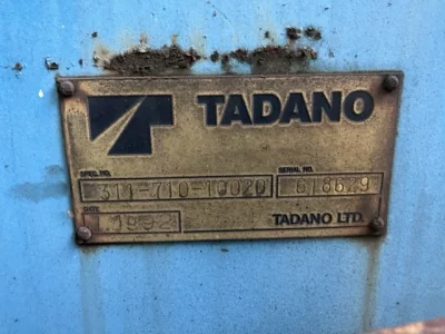 TADANO CRANE