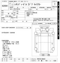 Nissan TRUCK лот № 62004 оценка R  с аукциона в Японии 10