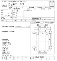 Mitsubishi CANTER лот № 1903 оценка 3  с аукциона в Японии 6