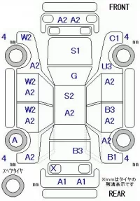 Honda N WGN лот № 25003 оценка 3  с аукциона в Японии 11